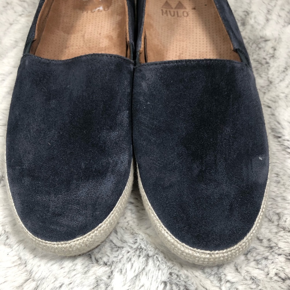 MULO Suede Slip On Espadrille Slip On Loafers - Picture 3 of 8